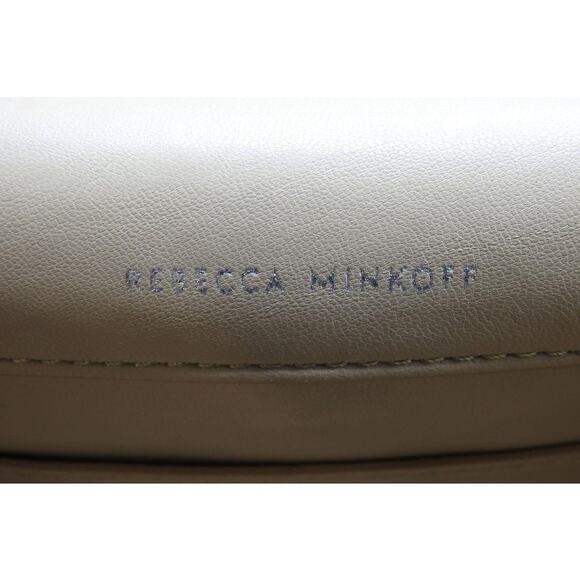NWOT Rebecca Minkoff Lou Top Handle Tan Leather Handbag - Picture 12 of 16